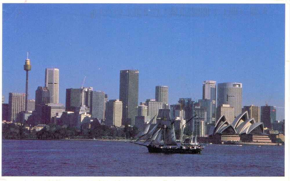 Australia Sydney postcard