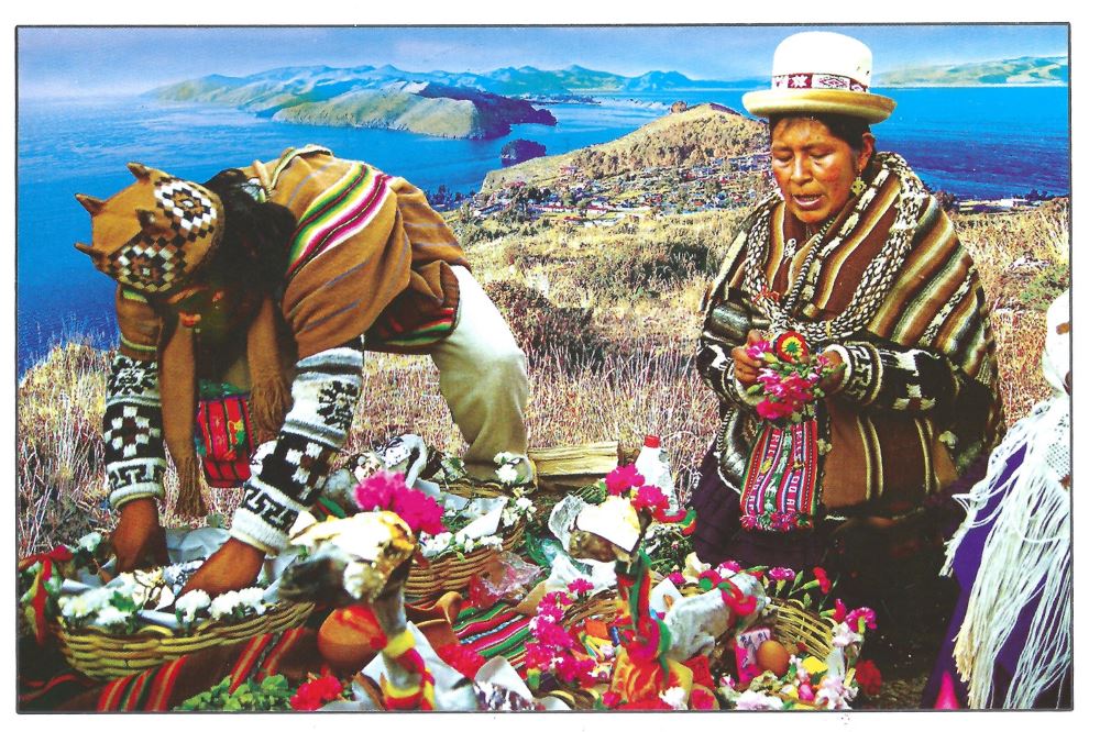 Bolivia postcard