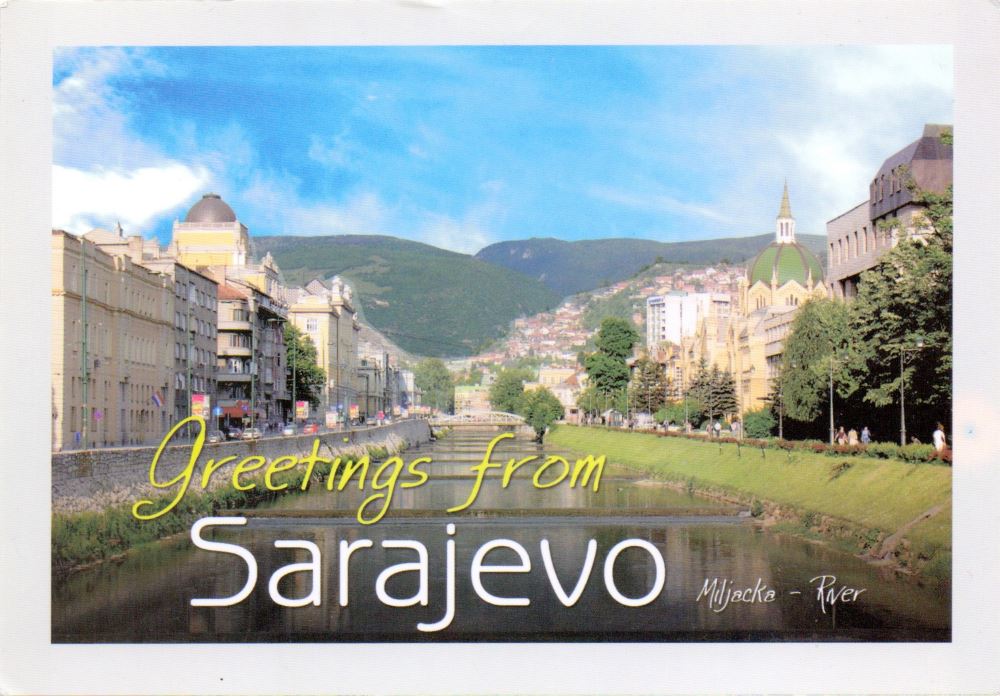Sarajevo postcard