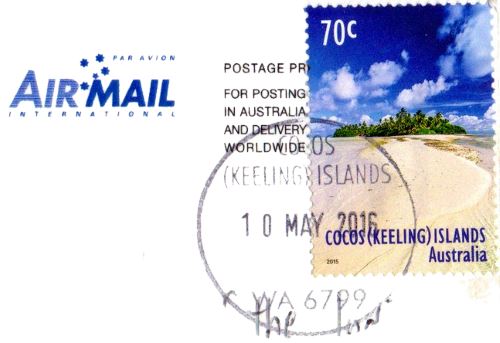 Cocos Keeling Islands stamp