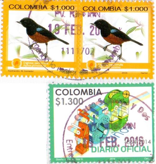Colombia stamps