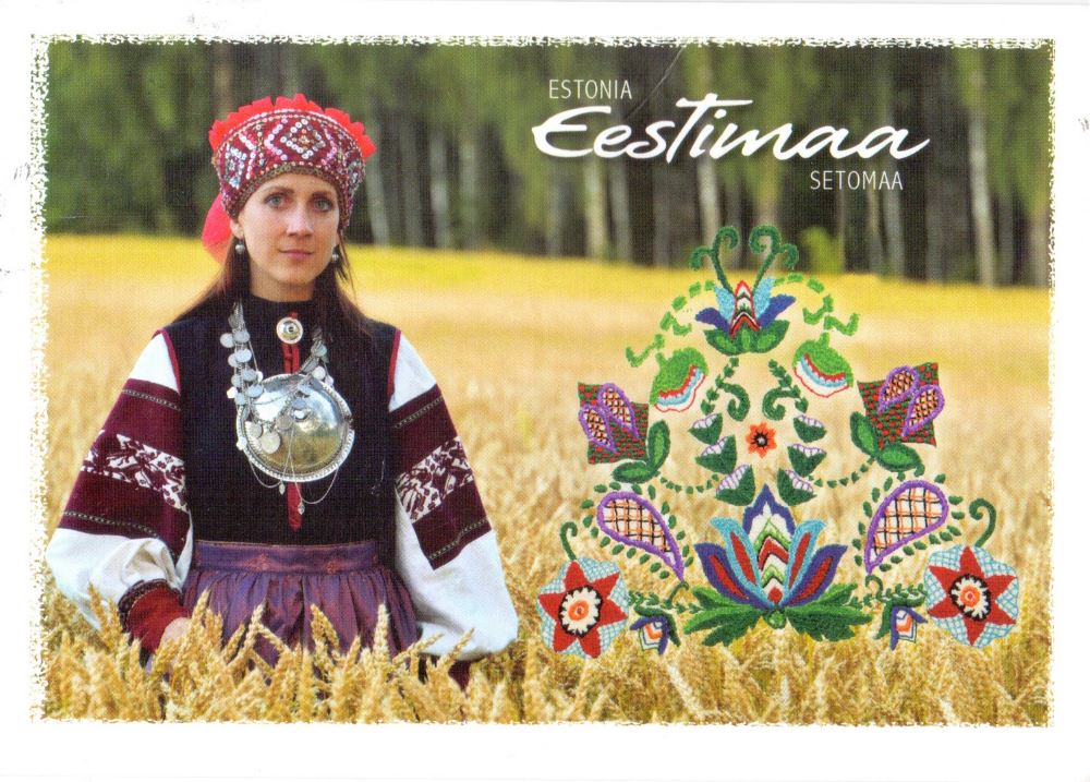 Estonia postcard