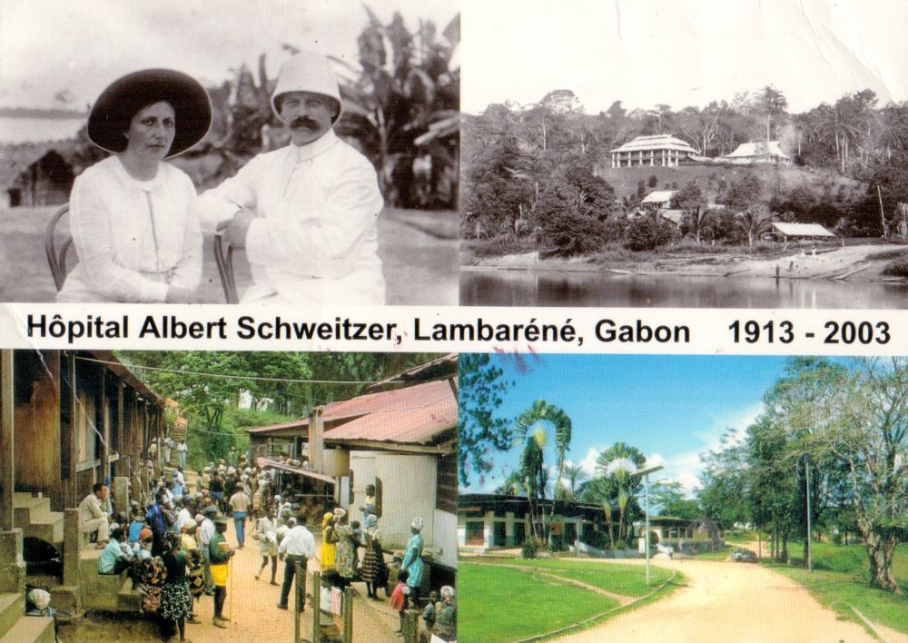 Gabon postcard