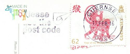 Guernsey postmark stamp