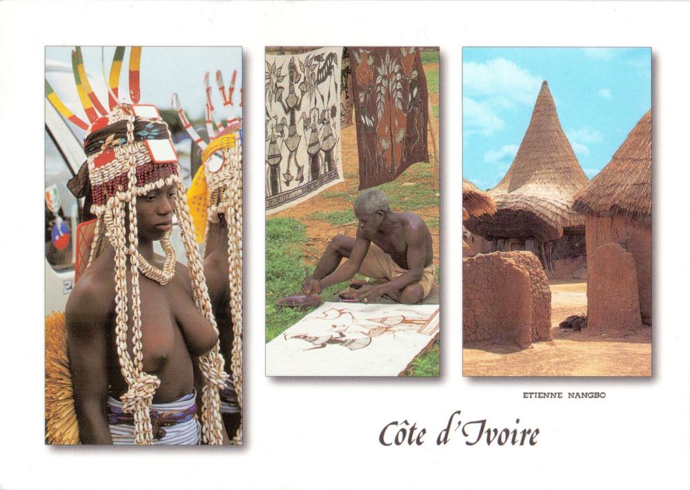 Ivory Coast postcard