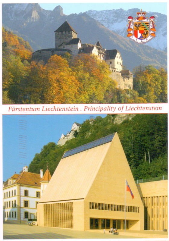 Liechtenstein postcard