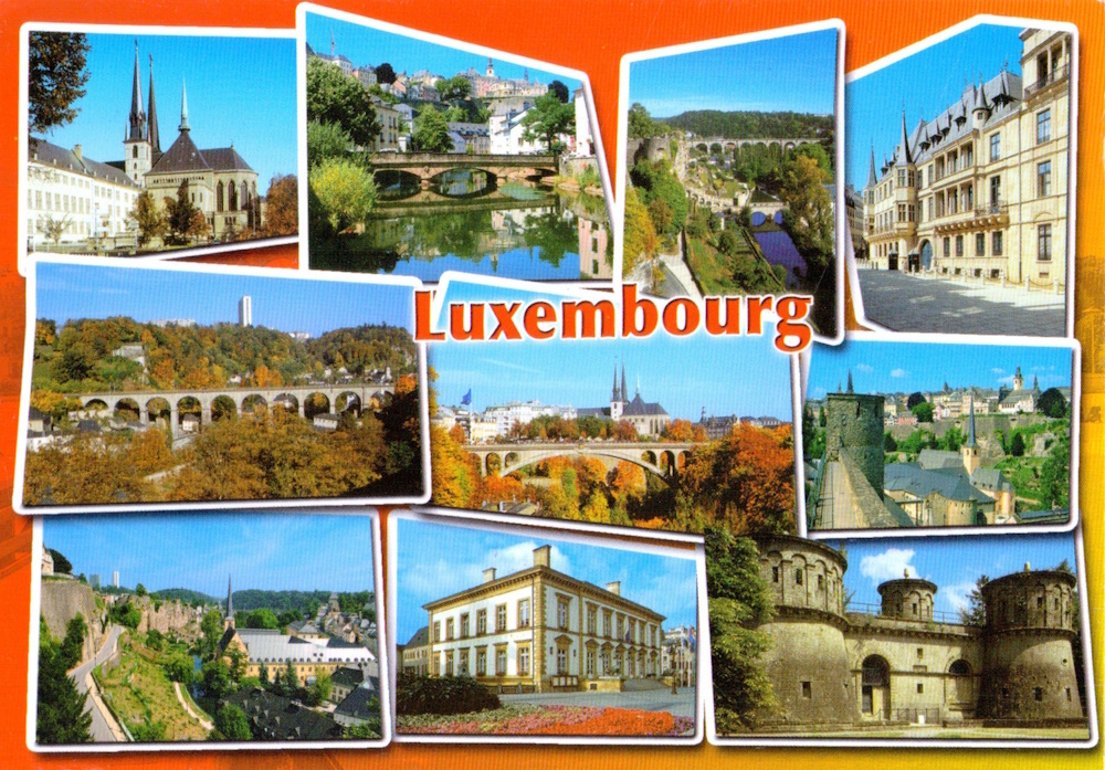 Luxembourg-postcard