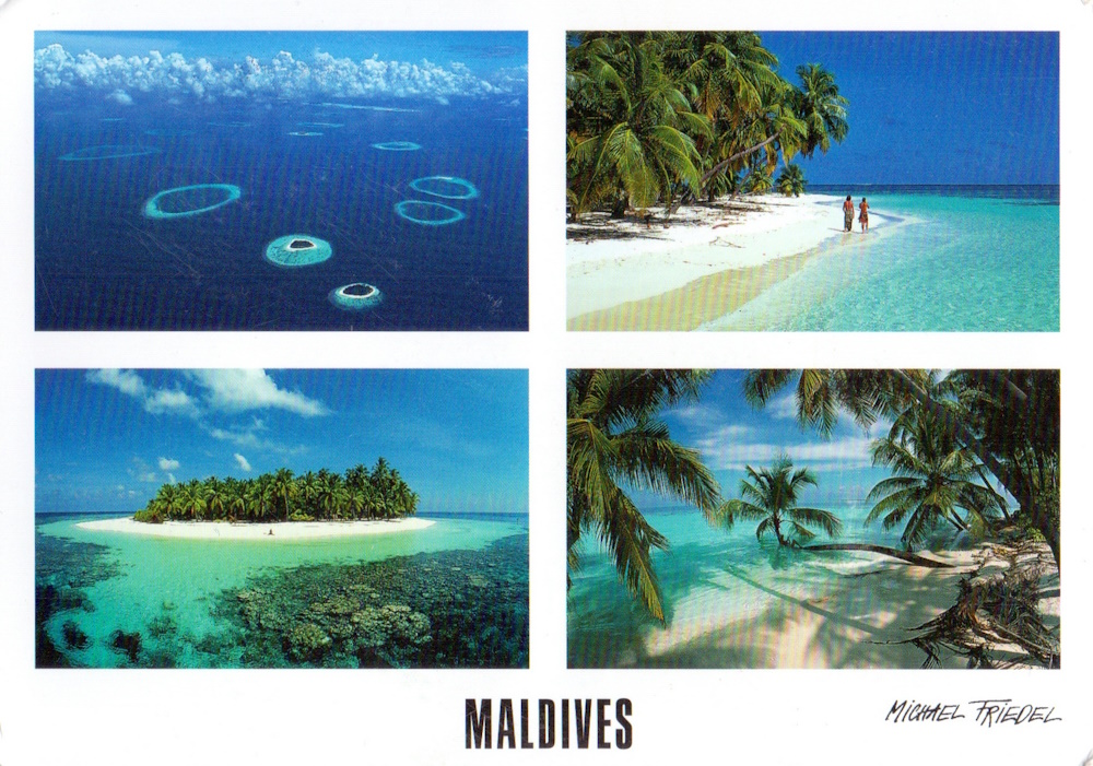 Maldives postcard