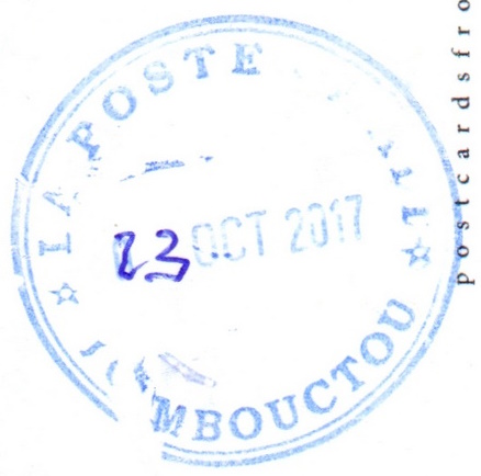 Mali postmark