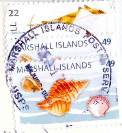 Marshall Islands stamps postmark