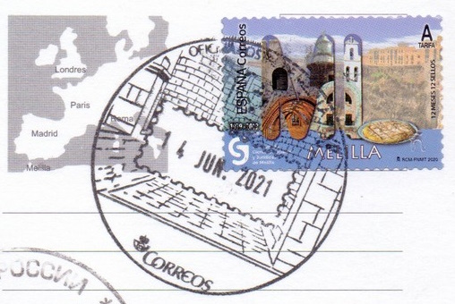 Melilla stamp