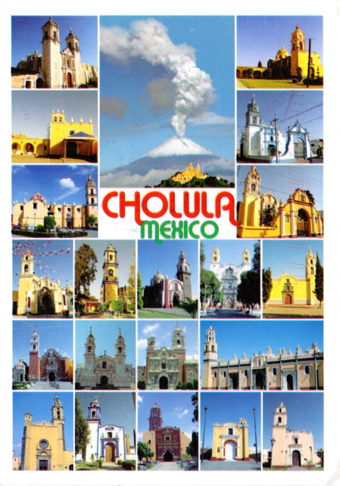 Mexico Cholula postcard