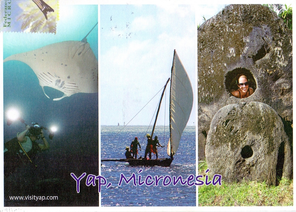 Micronesia postcard