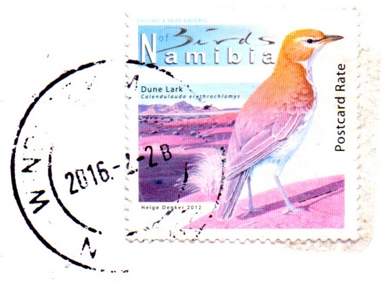 Namibia postmark stamp